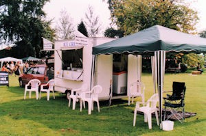 Ice cream trailer