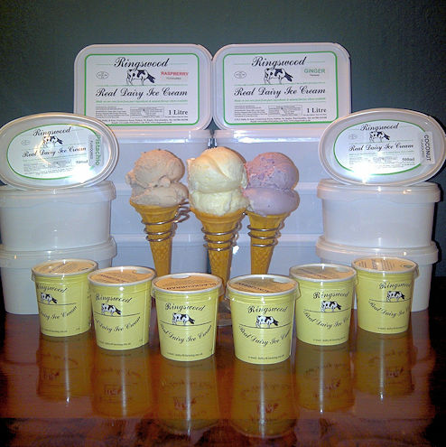 Ringswood Ice Cream Flavours